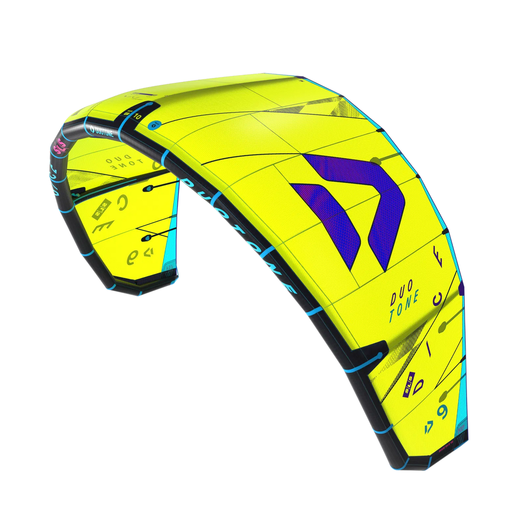 Duotone Kite Dics SLS 2025 - lime/blue