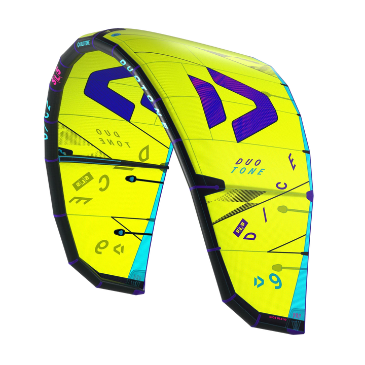 Duotone Kite Dics SLS 2025 - lime/blue