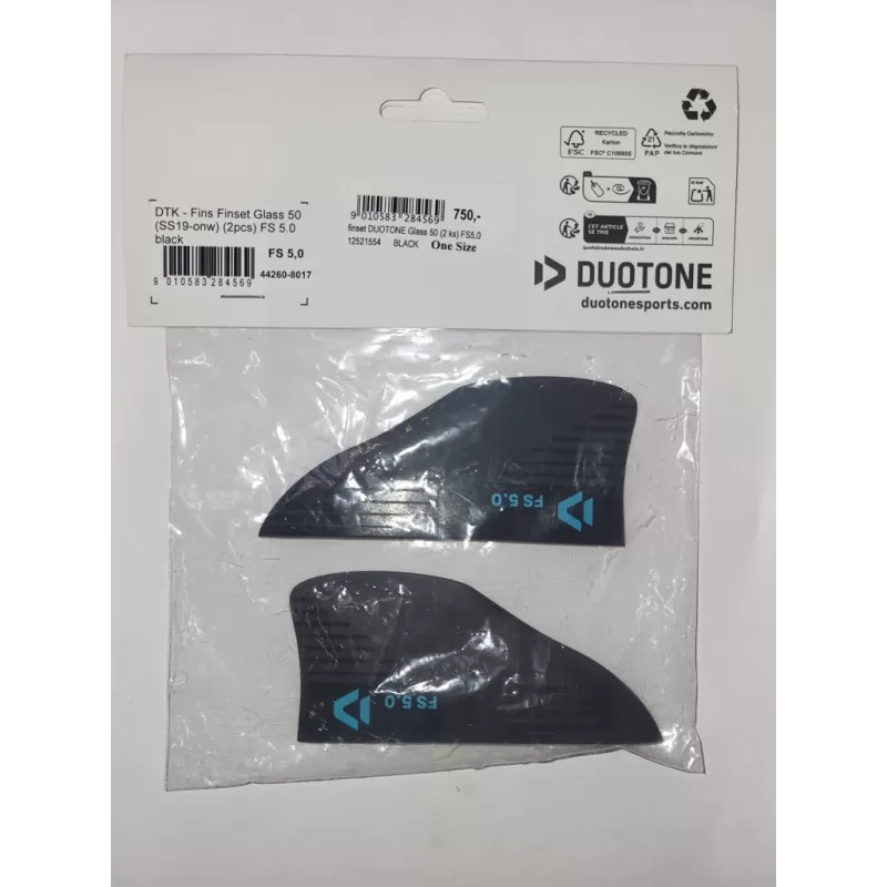 Duotone Kite Finset Glass 50 (SS19-onw) (2pcs) - FS 5.0 - black