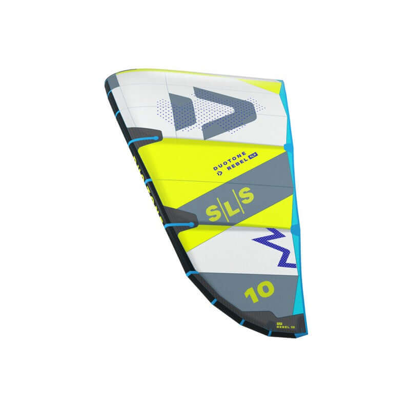 Duotone Kite Rebel SLS 2024 - lime/dark grey