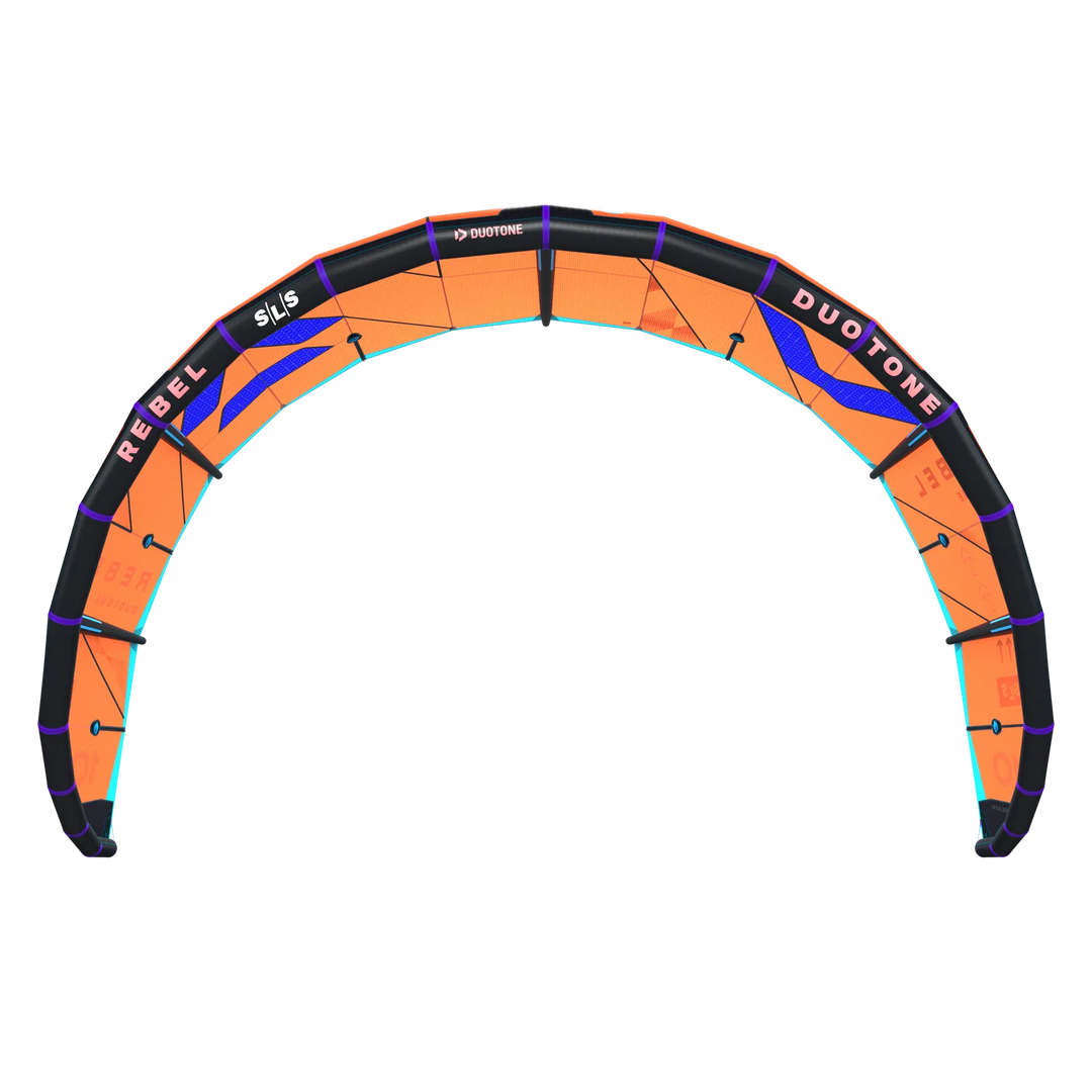 Duotone Kite Rebel SLS 2025 - orange/blue