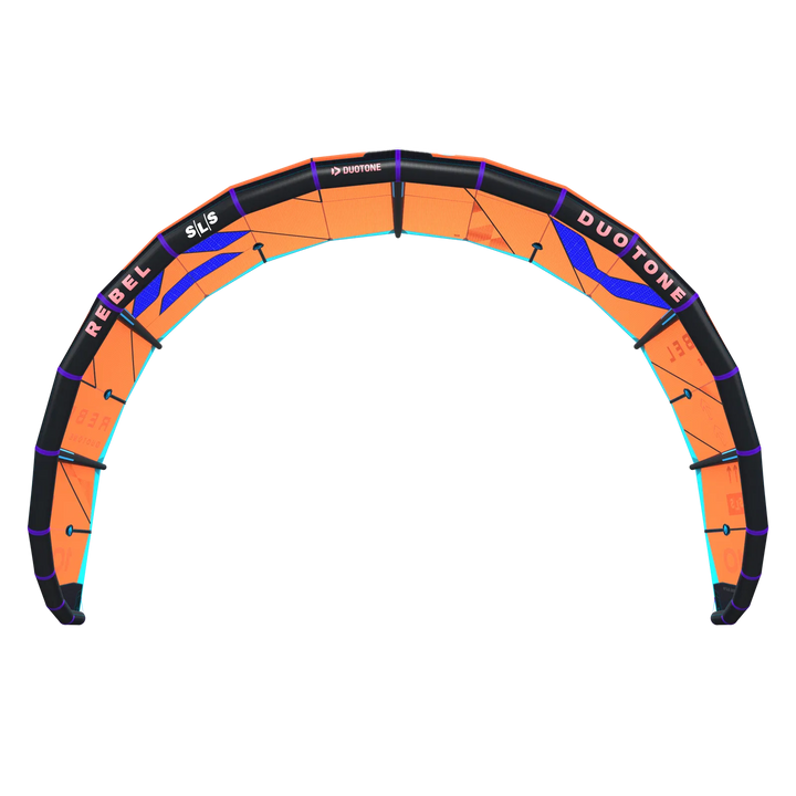 Duotone Kite Rebel SLS 2025 - orange/blue