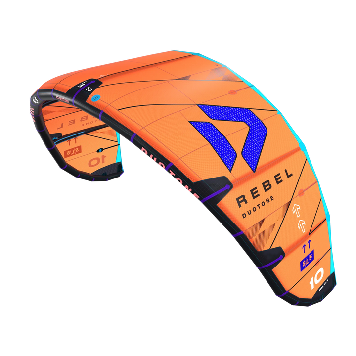 Duotone Kite Rebel SLS 2025 - orange/blue