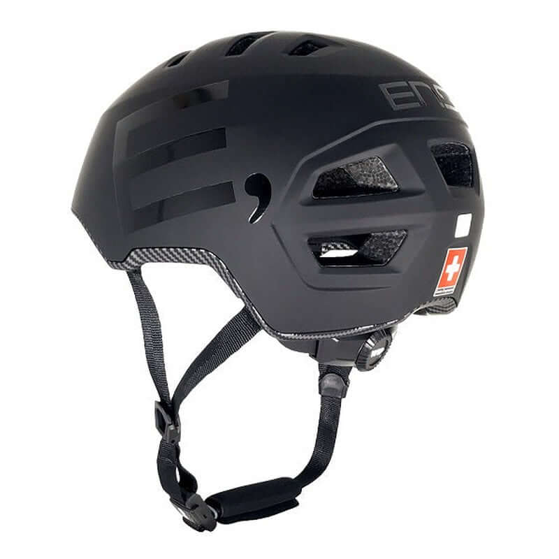 Ensis Double Shell Helm - matt schwarz