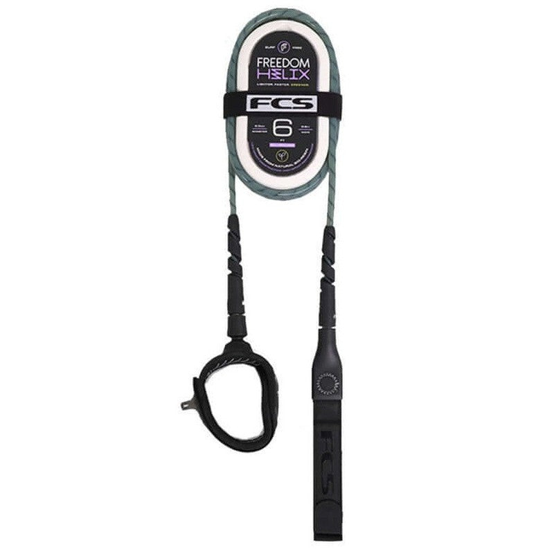 FCS 6'0 Helix Freedom Leash All Round - warm grey