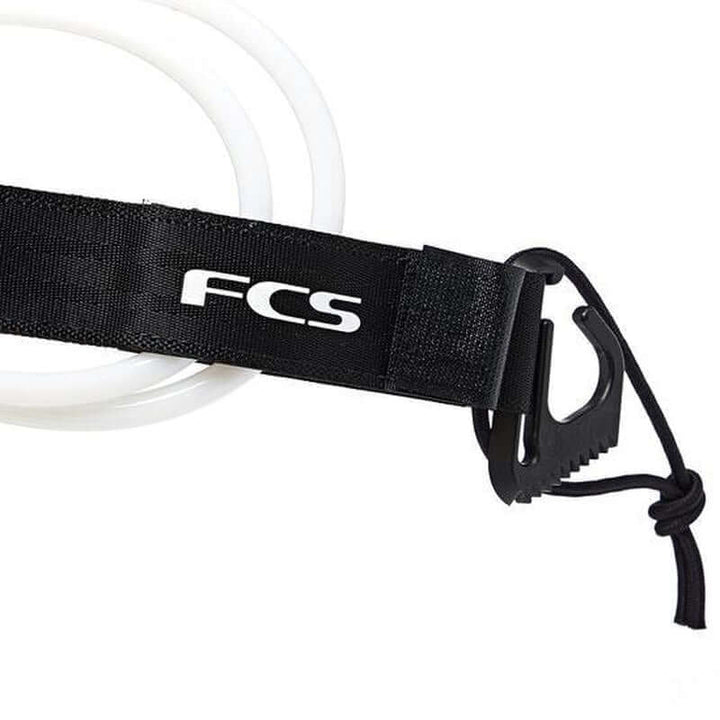 FCS 7'0 All Round Essential Leash - white/black