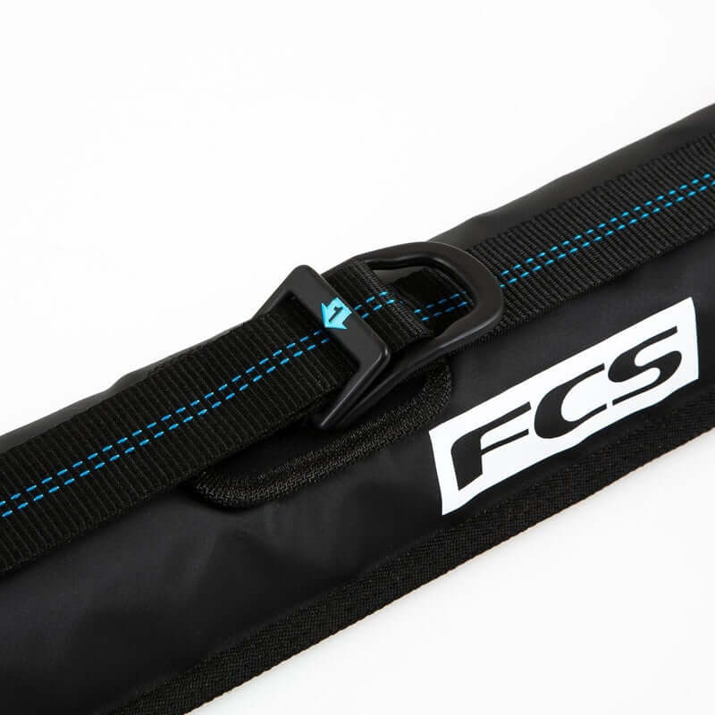 FCS D-Ring Double Soft Racks - black/blue