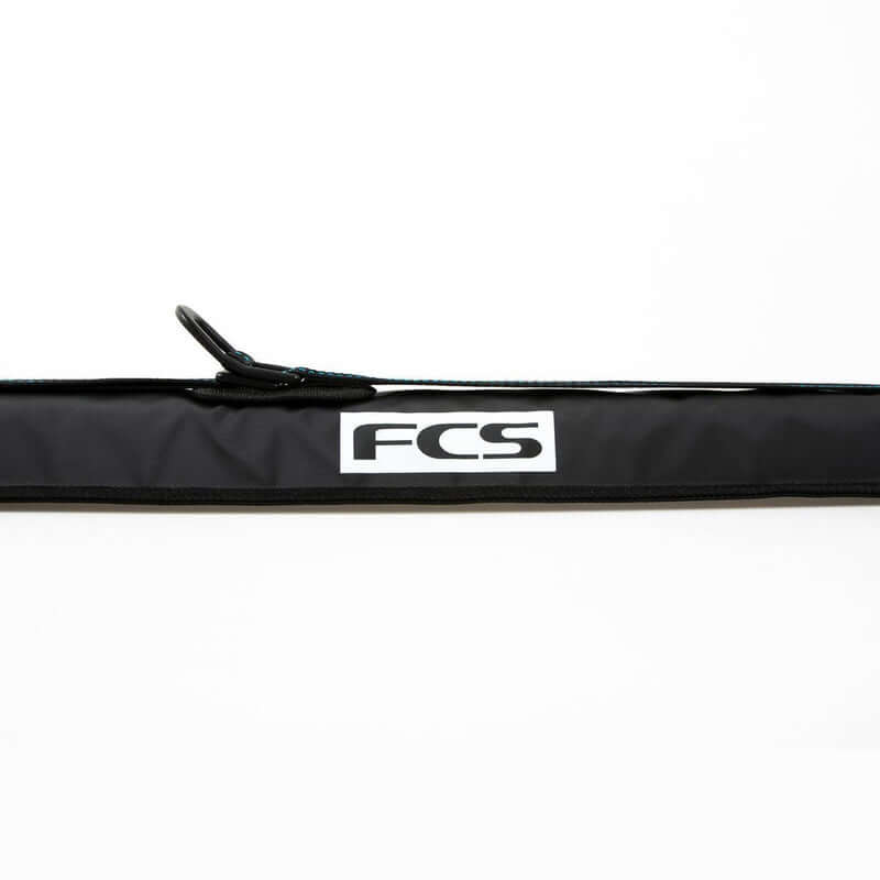 FCS D-Ring Single Soft Racks - black/blue