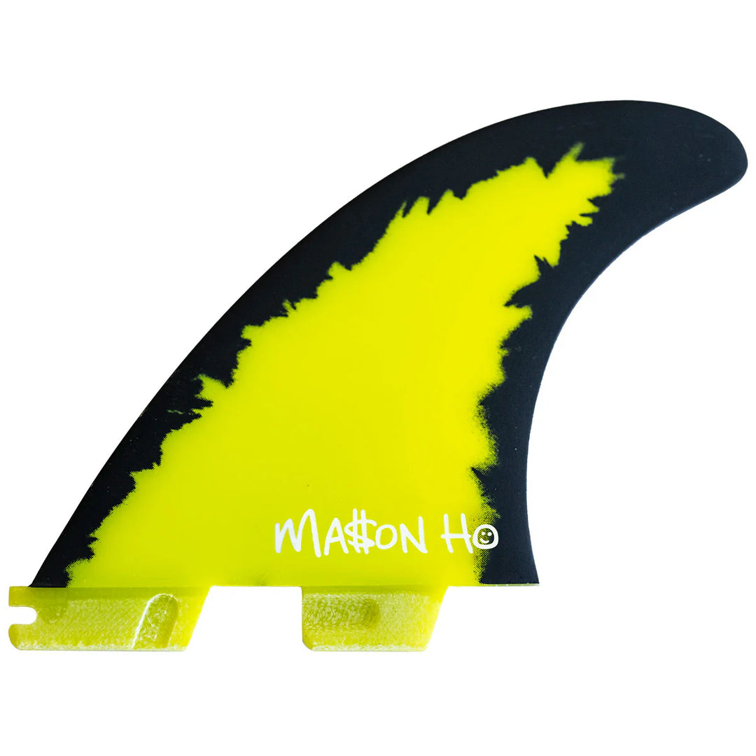 FCS II Finnen Mason Ho Signature Tri - Black/Yellow