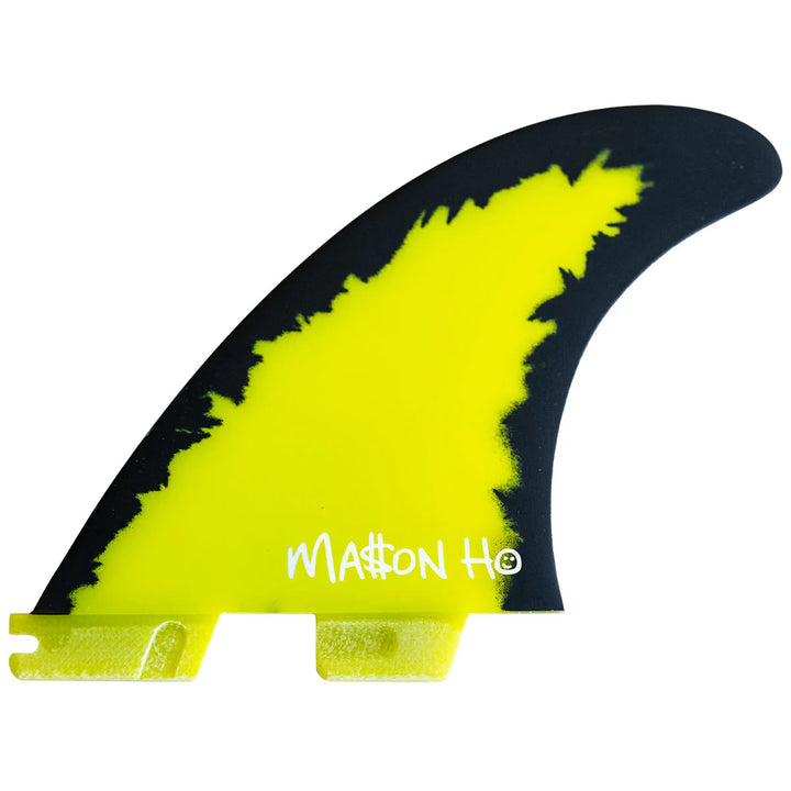 FCS II Finnen Mason Ho Signature Tri - Black/Yellow