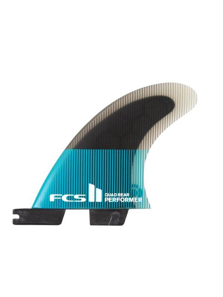 FCS II Finnen Performer PC Quad - Teal/ Black - Large