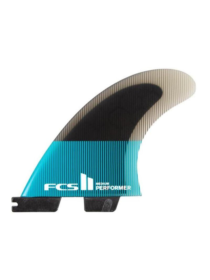 FCS II Finnen Performer PC Quad - Teal/ Black - Large