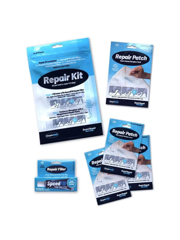 FCS Simple Patch Repair Kit - PU (Polyester)