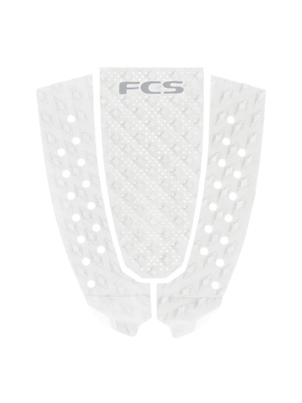 FCS Traction Pad T-3 Pin Eco White/ Cool Grey