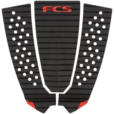 FCS Traction Pad Toledo Tread Lite - charcoal/red