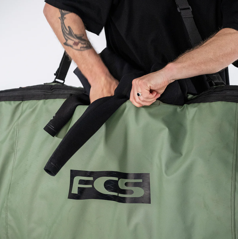 FCS Travel 1 Day-X Cover 6'3" Shortboard/Fish - Alpine