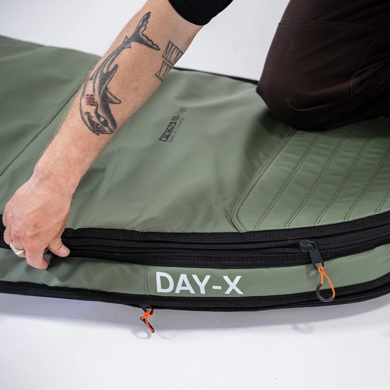FCS Travel 1 Day-X Cover 6'3" Shortboard/Fish - Alpine