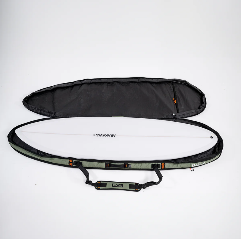 FCS Travel 1 Day-X Cover 8'0" Mid-Length - Alpine