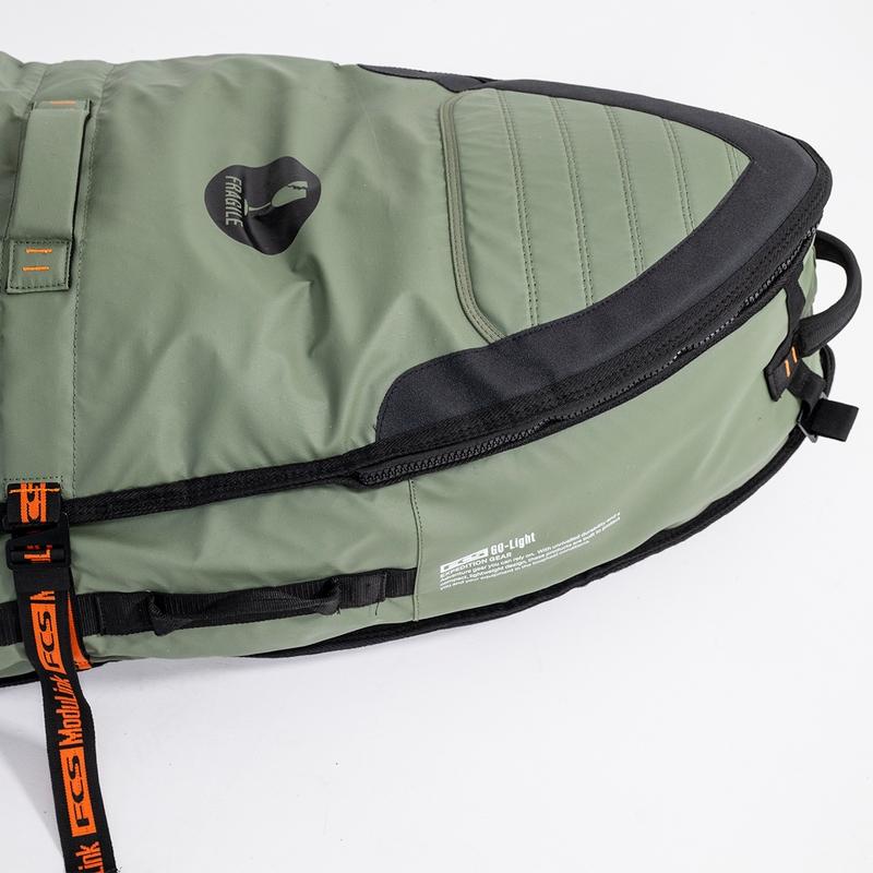 FCS Travel 2 Cover 7'6" Mid-Length - Alpine