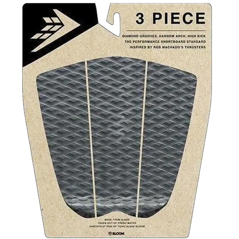 Firewire Tail Pad Machado 3-Piece - Charcoal