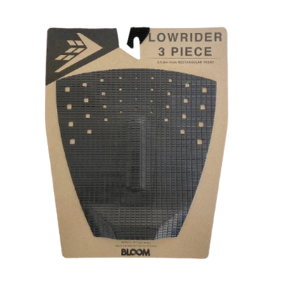 Firewire Traction Pad Low Rider 3 Piece - Black