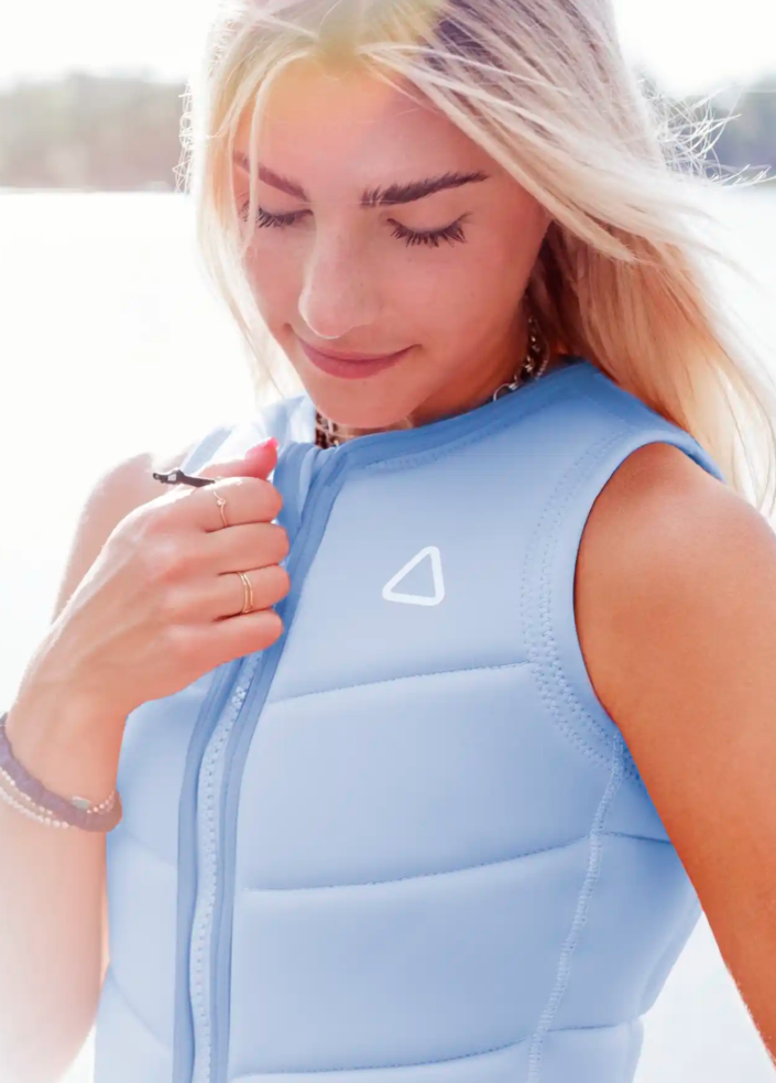 Follow Damen Impactweste Corp - Pastel Blue