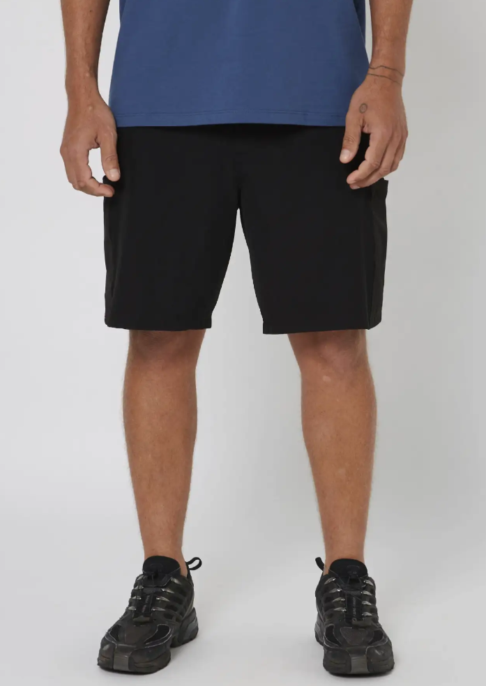 Follow Herren Boardshorts Global Tech - black
