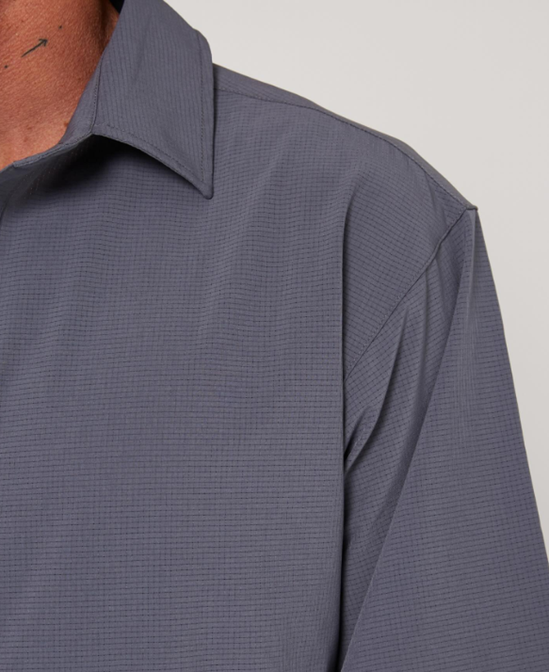 Follow Herren Lycra Tech Shirt Kurzarm - Slate