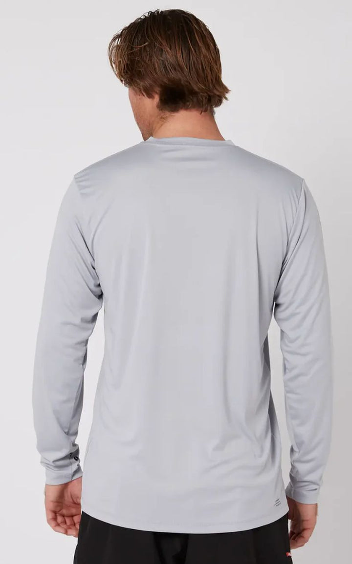 Follow Herren Surfshirt Langarm - Light Grey