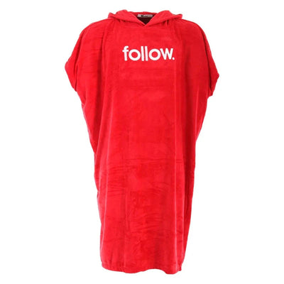 Follow Poncho Towelie - Red