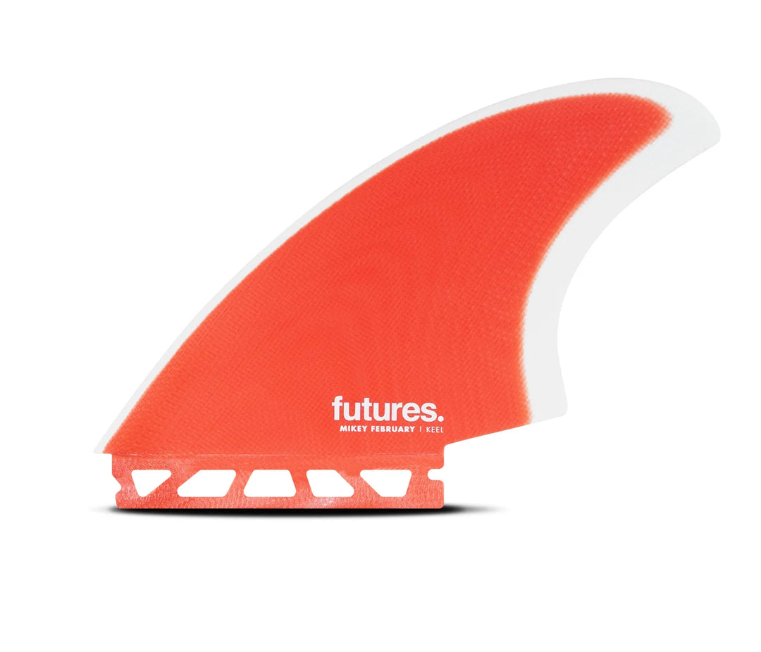 Futures Finnen Mikey February Keels - Red / Grey
