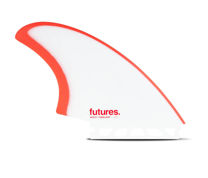 Futures Finnen Mikey February Keels - Red / Grey