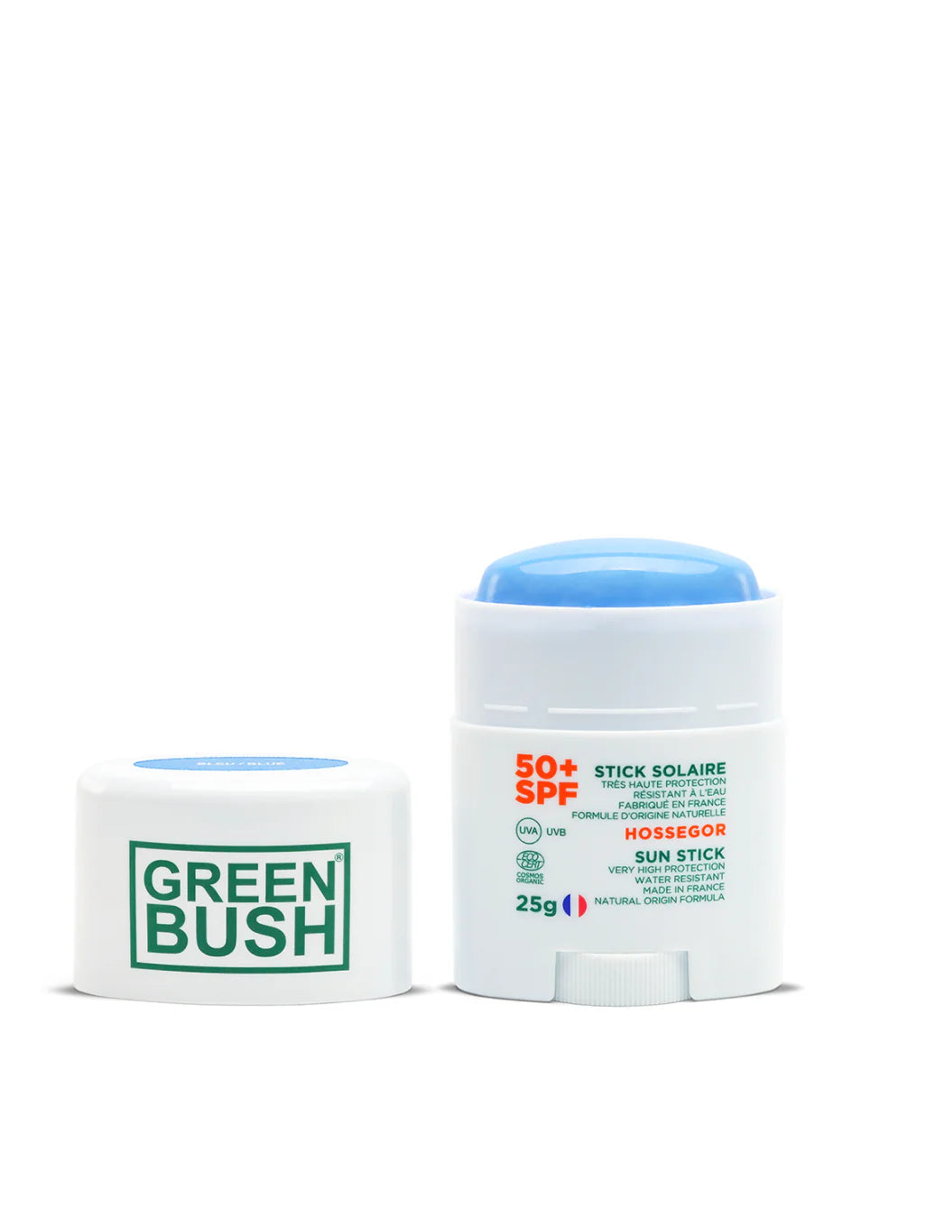 Green Bush Zink Facestick SPF50 - Blue