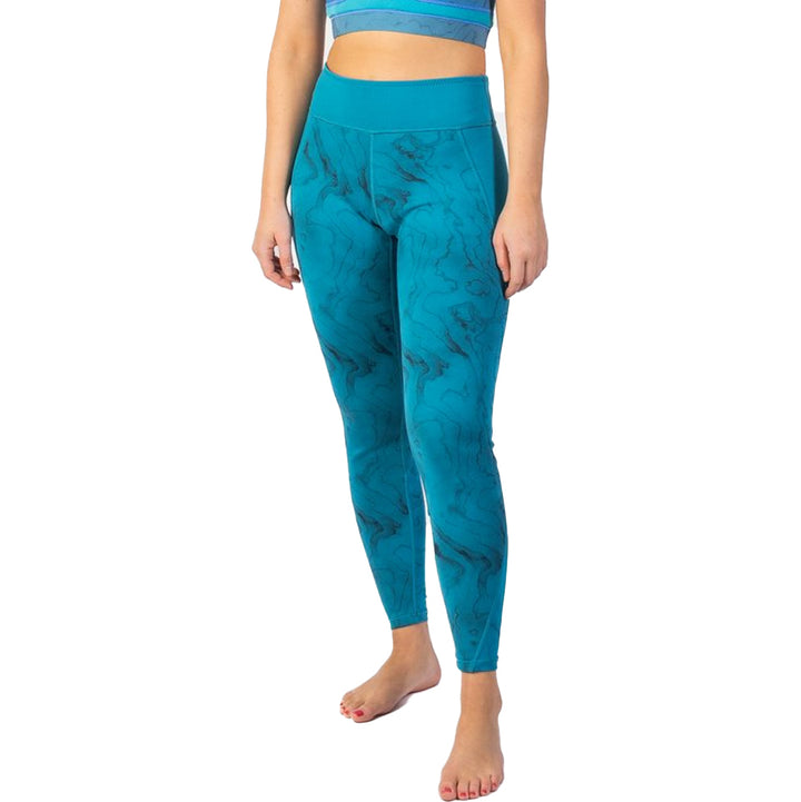 Gul Damen Neopren Legging Luna7 SUP - marbel/teal
