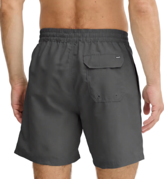 Hurley Badehosen Volley Icon Solid 17" - Grau