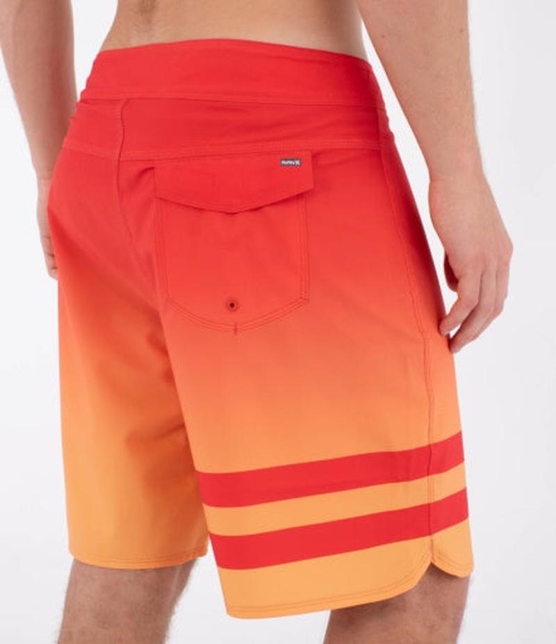 Hurley Herren Boardshorts Phantom BP Degradee 18' - Aloha Red