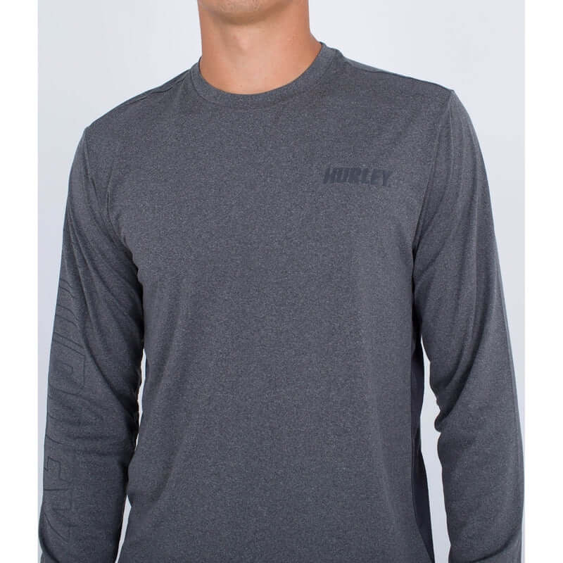 Hurley Herren Lycra H20 Dri Easton langarm - grey