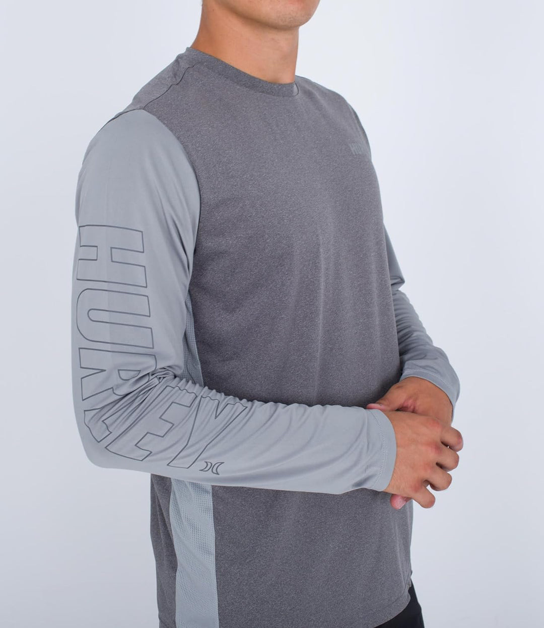 Hurley Herren Lycra H2o-dri Easton Langarm- ion grey