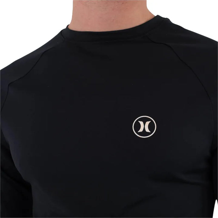 Hurley Herren Lycra Rash Slim Fit Icon Circle SS