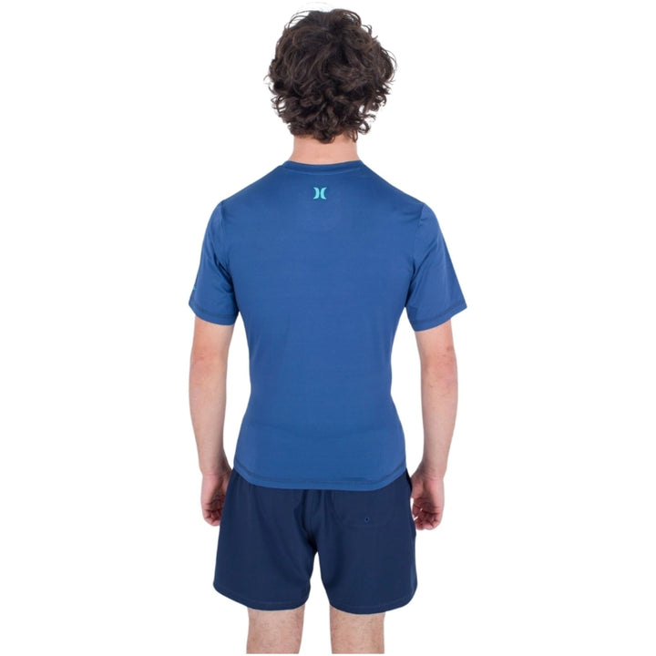 Hurley Herren Lycra kurzarm One And Only Quickdry - submarine