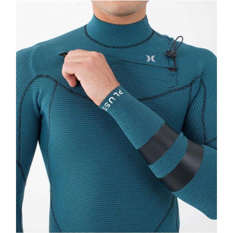 Hurley Herren Neoprenanzug 3/2 Fullsuit Plus - black / skyblue