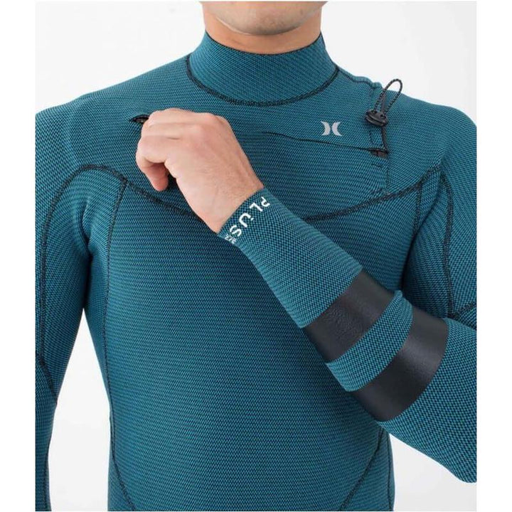 Hurley Herren Neoprenanzug 3/2 Fullsuit Plus - black / skyblue
