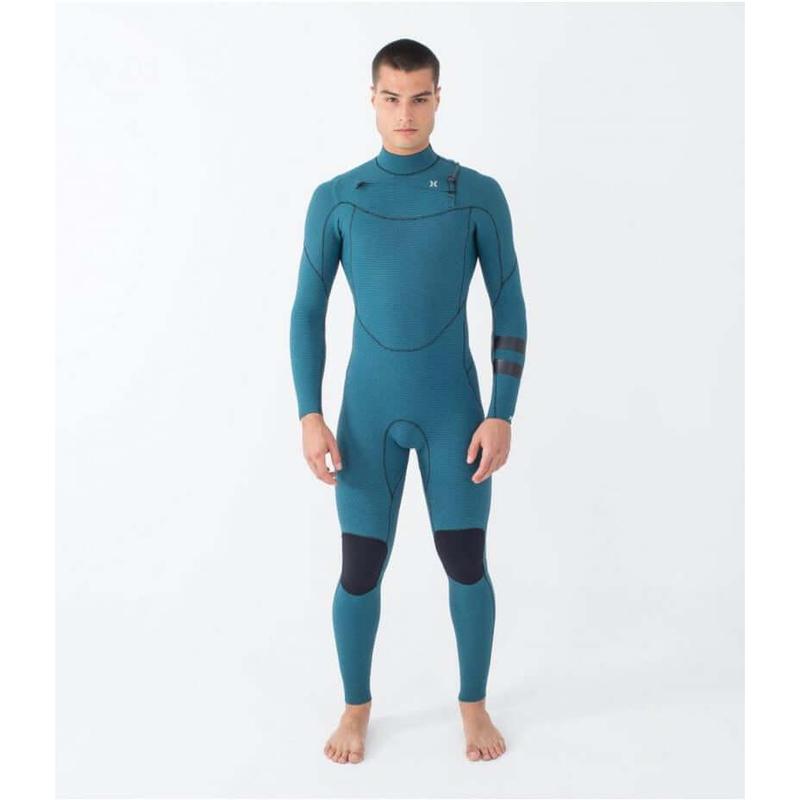 Hurley Herren Neoprenanzug 3/2 Fullsuit Plus - black / skyblue