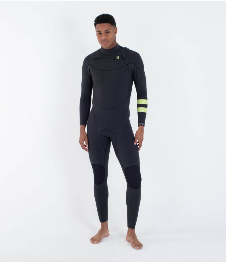 Hurley Herren Neoprenanzug Plus 3/2MM - Black/Lemon