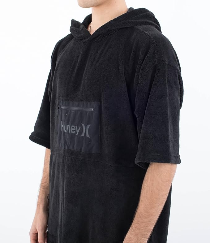 Hurley Poncho Unisex Oceancare Nic - Black