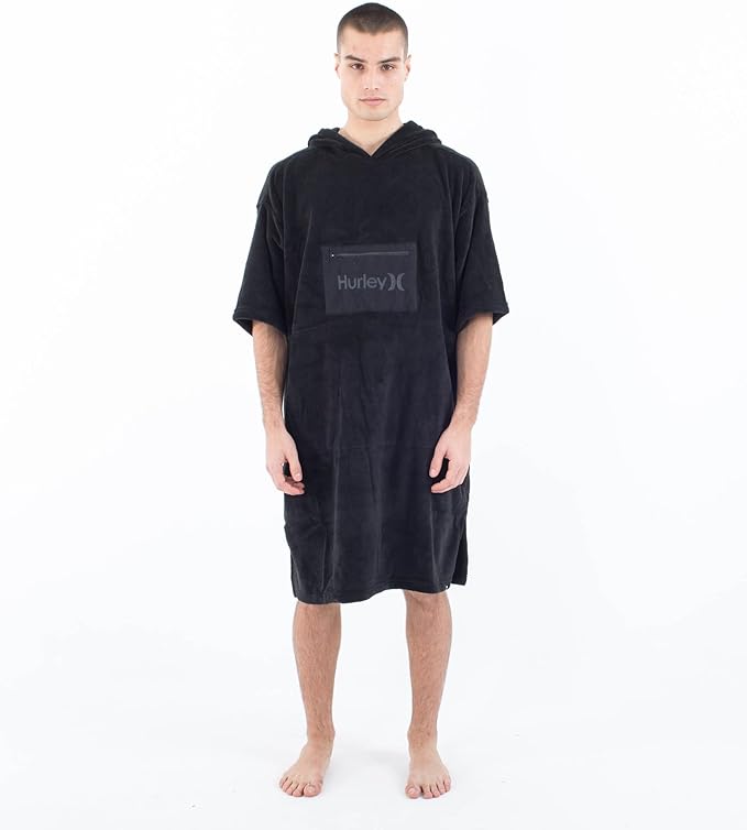 Hurley Poncho Unisex Oceancare Nic - Black