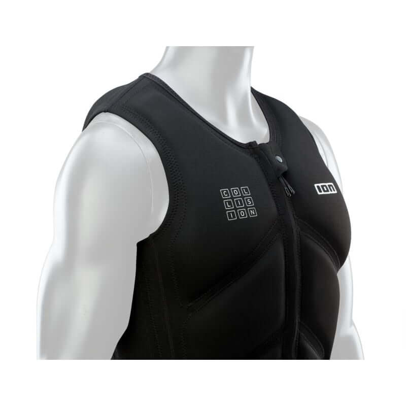 ION Collision Vest Prallschutzweste Core Frontzip - black