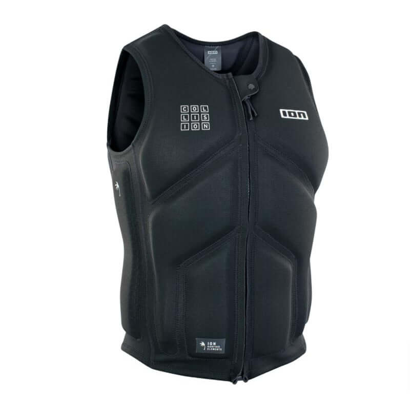 ION Collision Vest Prallschutzweste Core Frontzip - black