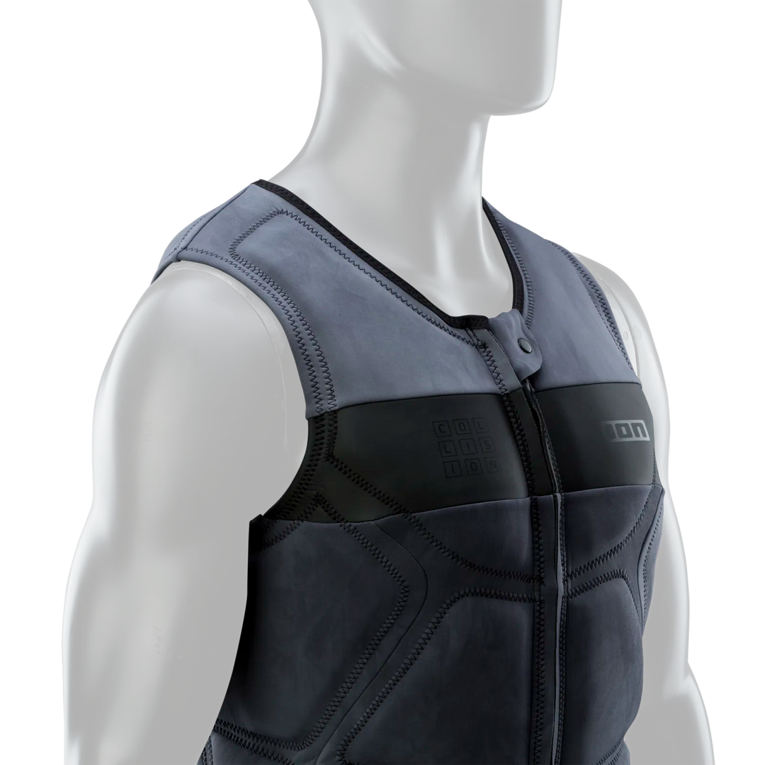 ION Collision Vest Prallschutzweste Select Frontzip - tiedye/ltd/grey
