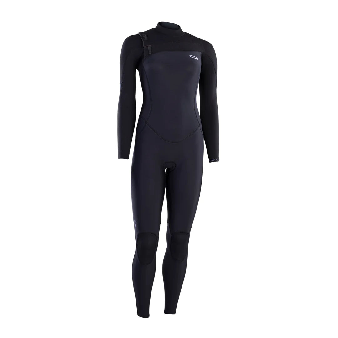 ION Damen Neoprenanzug Amaze Amp 3/2mm Frontzip - Black